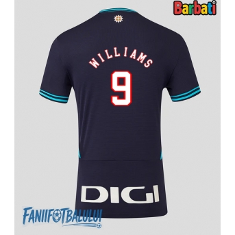 Athletic Bilbao Inaki Williams #9 Tricou Fotbal Replică 2025-26 Barbati Deplasare